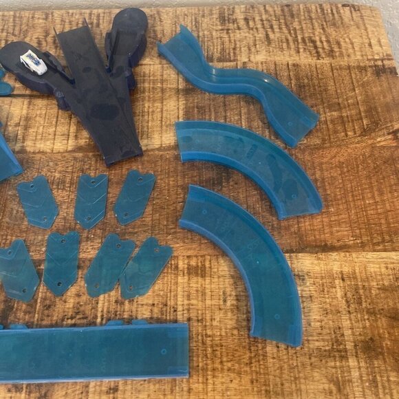 Micro Chargers Cyber Squid Attack Replacement Tracks Parts Incomplete - Picture 2 of 5